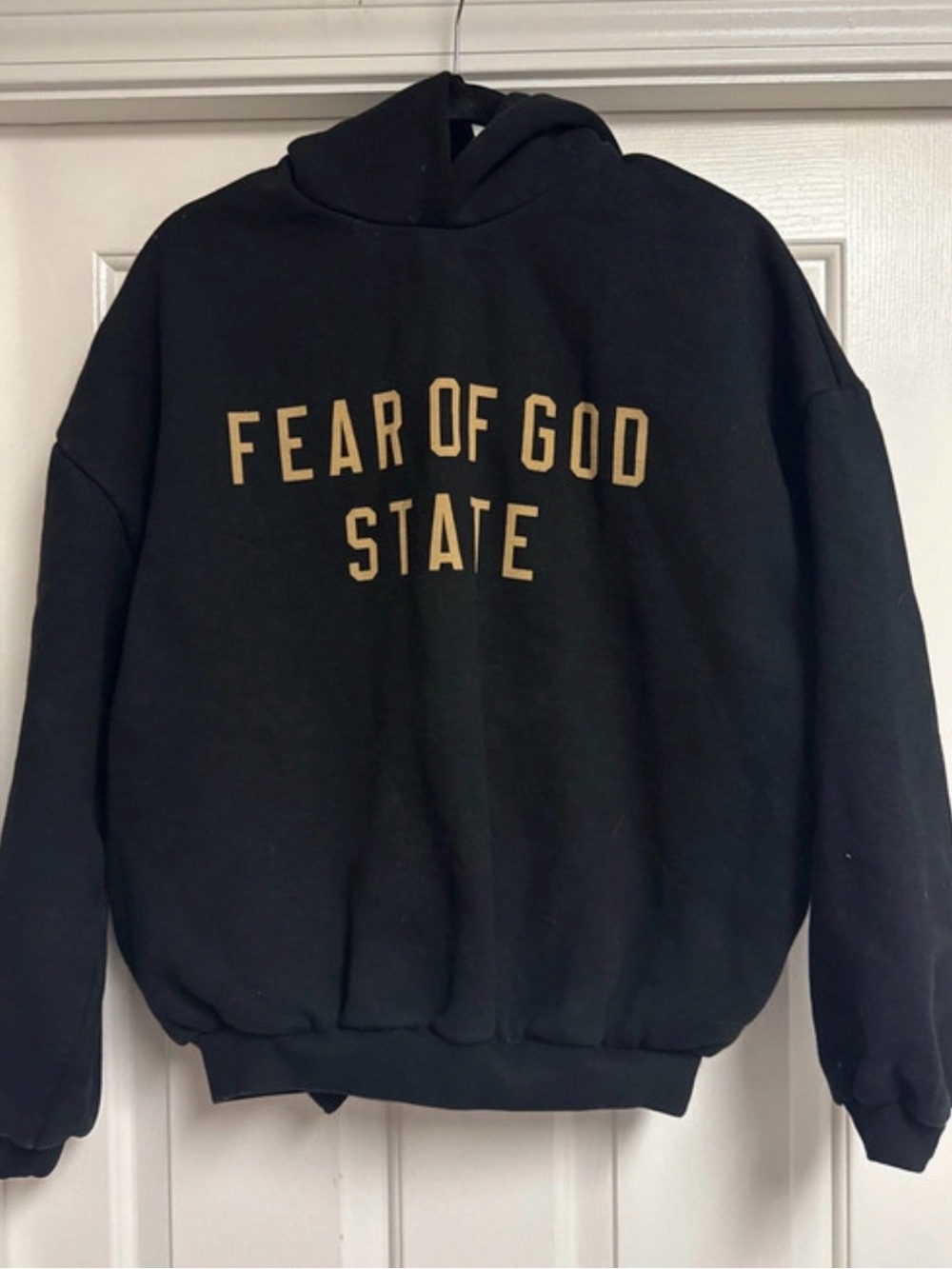 EUC Fear of God Essentials Hoodie, Size XS, Stock X Verified